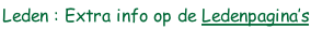 Leden : Extra info op de Ledenpagina’s